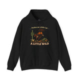Refuse Domestication Wild Horse Hoodie - Feral Nature Graphic Sweatshirt