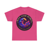 Rock Your World Moonlight Crystal Wave Tee - Unisex Heavy Duty