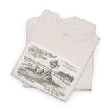 For When I Can’t Be There Tee – Siletz Bay Lincoln City Oregon Heavy Duty T-Shirt