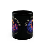 Rock Your World Moonlight Wave Crystal Mug – Black Ceramic 11oz or 15oz
