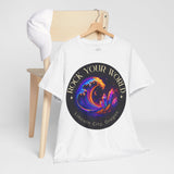Rock Your World Moonlight Crystal Wave Tee - Unisex Heavy Duty