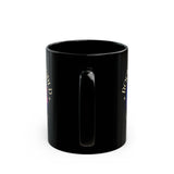 Rock Your World Moonlight Wave Crystal Mug – Black Ceramic 11oz or 15oz