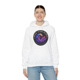 Rock Your World Moonlight Wave Crystal Hoodie – Unisex Heavy Duty Pullover Hooded Sweatshirt