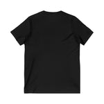 Rock Your World Moonlight Wave Crystal V-Neck – Unisex Lightweight Cotton Tee