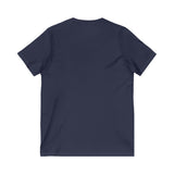 Rock Your World Moonlight Wave Crystal V-Neck – Unisex Lightweight Cotton Tee