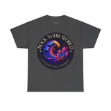 Rock Your World Moonlight Crystal Wave Tee - Unisex Heavy Duty