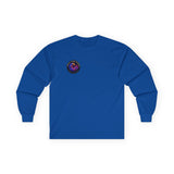 Rock Your World Moonlight Wave Crystal Long Sleeve – Unisex Heavy Cotton BACK Print + Front Logo - 2026 Design