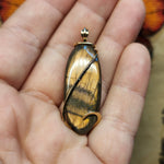 Golden Labradorite Pendant Necklace in 14kt Yellow Gold Fill