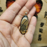 Golden Labradorite Pendant Necklace in 14kt Yellow Gold Fill