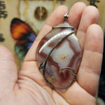 Gorgeous Large Agua Nueva Pendant in Sterling Silver