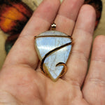 Sunstone Moonstone Pendant in 14kt Yellow Gold Fill