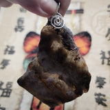 Super Crazy Lace Agate Pendant in Sterling Silver