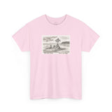 For When I Can’t Be There Tee – Siletz Bay Lincoln City Oregon Heavy Duty T-Shirt