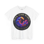 Rock Your World Moonlight Crystal Wave Tee - Unisex Heavy Duty