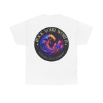 Rock Your World Moonlight Wave Crystal Tee – Heavy Duty Unisex BACK Print + Front Logo