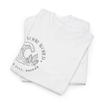 Rock Your World Moonlight Wave Crystal Tee – Heavy Duty Unisex BACK Print + Front Logo