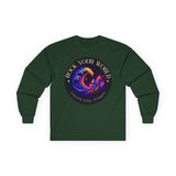 Rock Your World Moonlight Wave Crystal Long Sleeve – Unisex Heavyweight Cotton