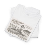 For When I Can’t Be There Tee – Siletz Bay Lincoln City Oregon Heavy Duty T-Shirt