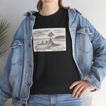 For When I Can’t Be There Tee – Siletz Bay Lincoln City Oregon Heavy Duty T-Shirt