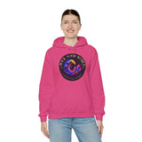 Rock Your World Moonlight Wave Crystal Hoodie – Unisex Heavy Duty Pullover Hooded Sweatshirt