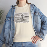 For When I Can’t Be There Tee – Siletz Bay Lincoln City Oregon Heavy Duty T-Shirt