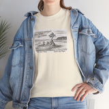 For When I Can’t Be There Tee – Siletz Bay Lincoln City Oregon Heavy Duty T-Shirt