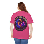 Rock Your World Moonlight Wave Crystal Tee – Heavy Duty Unisex BACK Print + Front Logo