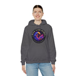 Rock Your World Moonlight Wave Crystal Hoodie – Unisex Heavy Duty Pullover Hooded Sweatshirt