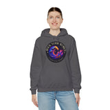 Rock Your World Moonlight Wave Crystal Hoodie – Unisex Heavy Duty Pullover Hooded Sweatshirt