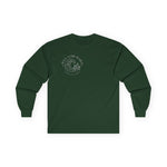 Rock Your World Moonlight Wave Crystal Long Sleeve Shirt – Unisex Heavy Cotton BACK Print + Front Logo