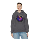 Rock Your World Moonlight Wave Crystal Hoodie – Unisex Heavy Duty Pullover Hooded Sweatshirt