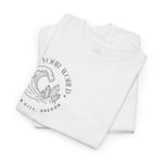 Rock Your World Moonlight Wave Crystal Tee – Heavy Duty Unisex BACK Print + Front Logo