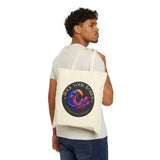 Rock Your World Moonlight Wave Crystal Tote – 15x16 Canvas Bag