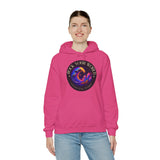 Rock Your World Moonlight Wave Crystal Hoodie – Unisex Heavy Duty Pullover Hooded Sweatshirt