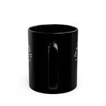 Rock Your World Moonlight Wave Crystal Mug – Black Ceramic 11oz or 15oz