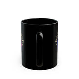 Rock Your World Moonlight Wave Crystal Mug – Black Ceramic 11oz or 15oz