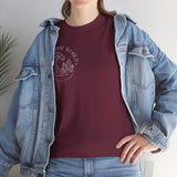 Rock Your World Moonlight Wave Crystal Tee – Heavy Duty Unisex BACK Print + Front Logo