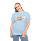 For When I Can’t Be There Tee – Siletz Bay Lincoln City Oregon Heavy Duty T-Shirt