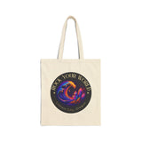 Rock Your World Moonlight Wave Crystal Tote – 15x16 Canvas Bag