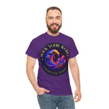 Rock Your World Moonlight Crystal Wave Tee - Unisex Heavy Duty
