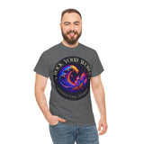 Rock Your World Moonlight Crystal Wave Tee - Unisex Heavy Duty
