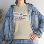 For When I Can’t Be There Tee – Siletz Bay Lincoln City Oregon Heavy Duty T-Shirt