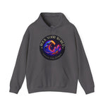 Rock Your World Moonlight Wave Crystal Hoodie – Unisex Heavy Duty Pullover Hooded Sweatshirt