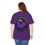 Rock Your World Moonlight Wave Crystal Tee – Heavy Duty Unisex BACK Print + Front Logo