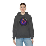 Rock Your World Moonlight Wave Crystal Hoodie – Unisex Heavy Duty Pullover Hooded Sweatshirt