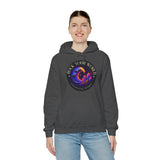 Rock Your World Moonlight Wave Crystal Hoodie – Unisex Heavy Duty Pullover Hooded Sweatshirt