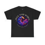 Rock Your World Moonlight Crystal Wave Tee - Unisex Heavy Duty