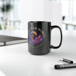 Rock Your World Moonlight Wave Crystal Mug – Black Ceramic 11oz or 15oz