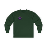Rock Your World Moonlight Wave Crystal Long Sleeve – Unisex Heavy Cotton BACK Print + Front Logo - 2026 Design