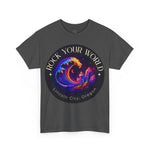 Rock Your World Moonlight Crystal Wave Tee - Unisex Heavy Duty